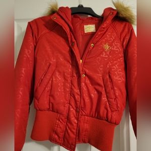 Red South Pole Coat